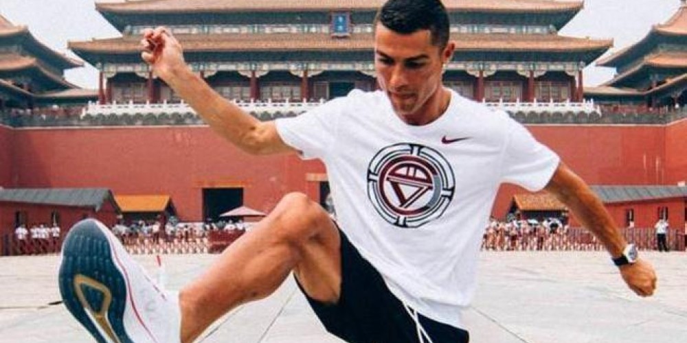 Nike present&oacute; la marca de Cristiano Ronaldo en una nueva versi&oacute;n adaptada para China