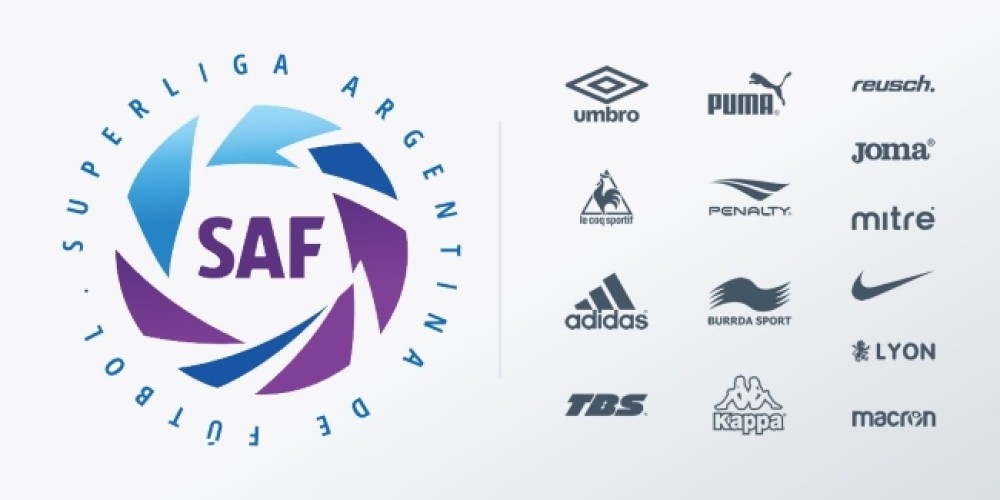 La danza de marcas, sponsors t&eacute;cnicos y patrocinadores del f&uacute;tbol argentino