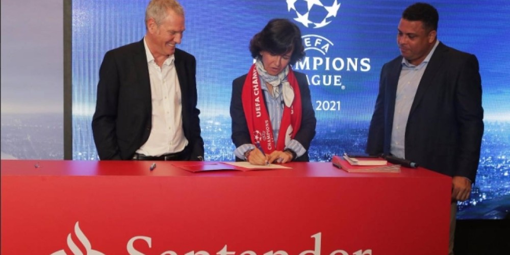 El Banco Santander deja Ferrari y la F&oacute;rmula 1 para convertirse en patrocinador de la UEFA Champions League