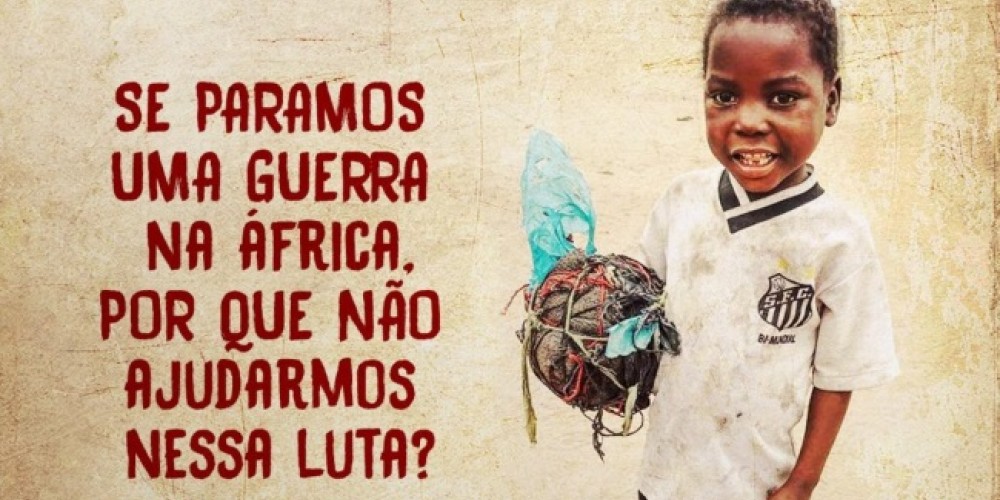 Una fotograf&iacute;a viral llev&oacute; al Santos FC a donar un porcentaje de cada entrada vendida a una ONG africana