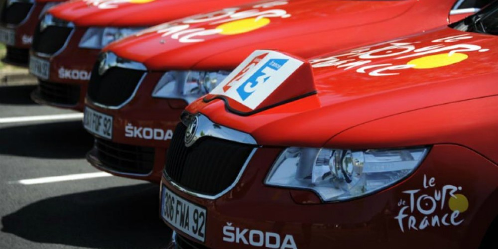 ​Skoda sigue como patrocinador del Tour de France