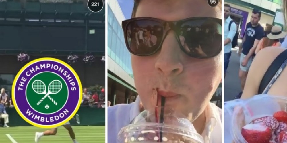 Snapchat firm&oacute; una alianza con Wimbledon