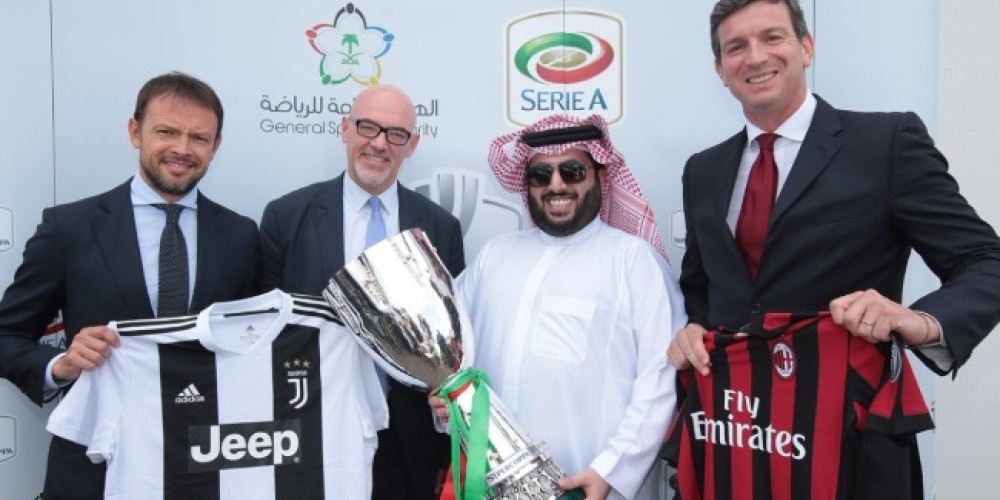 La Supercopa italiana firm&oacute; un acuerdo para que se dispute en Arabia Saudita por los pr&oacute;ximos 5 a&ntilde;os