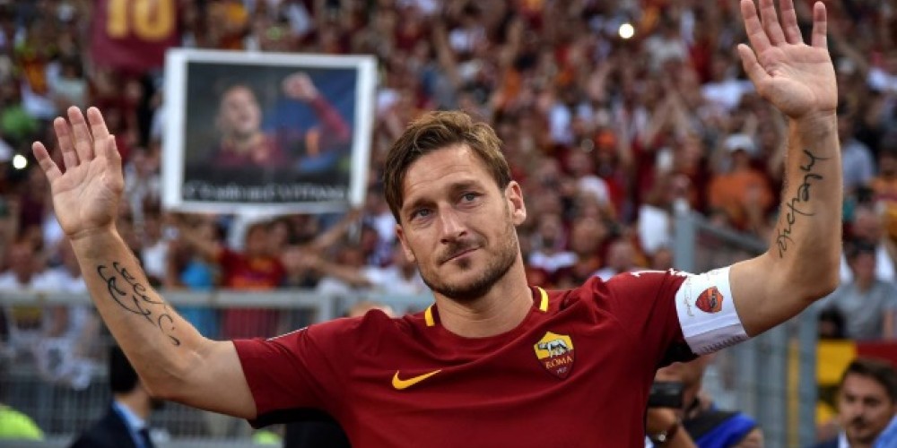 Francesco Totti sorprendi&oacute; en sus redes sociales al enviar un saludo especial a un club sudamericano