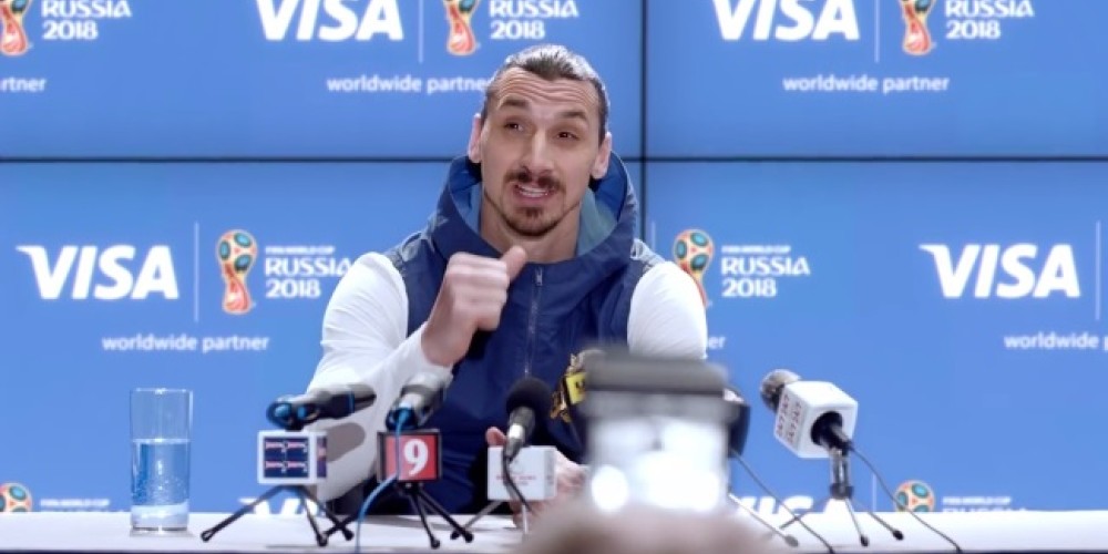 Zlatan Ibrahimovic viajar&aacute; a Rusia 2018 convocado por una marca
