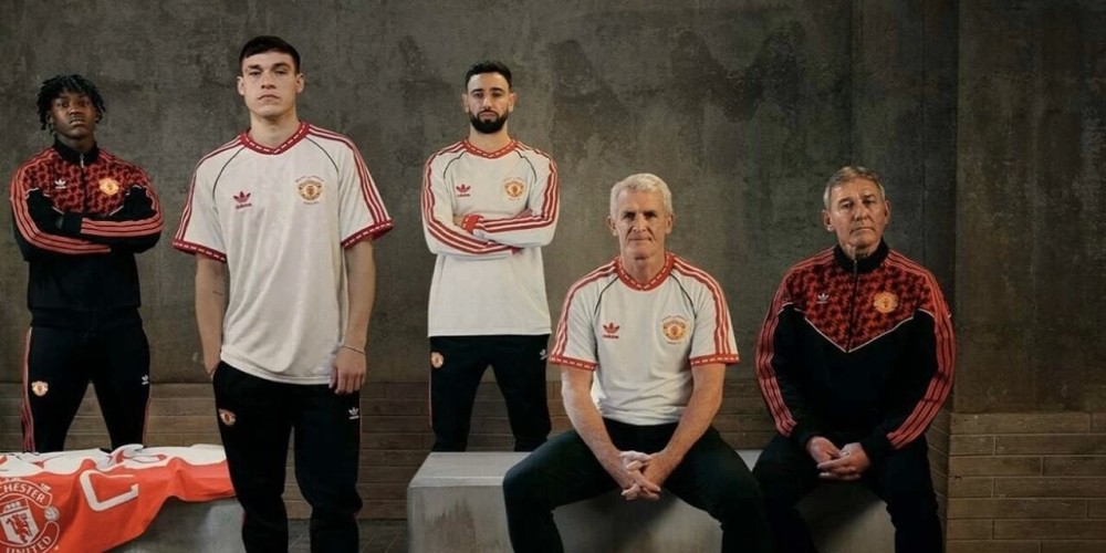 adidas y el Manchester United relanzaron la camiseta de 1991
