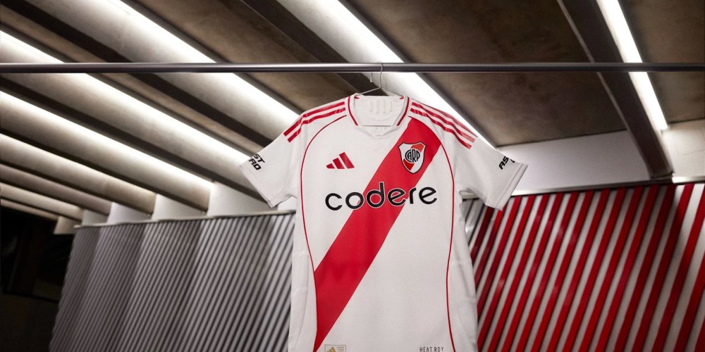 adidas y River presentaron la nueva camiseta titular del club