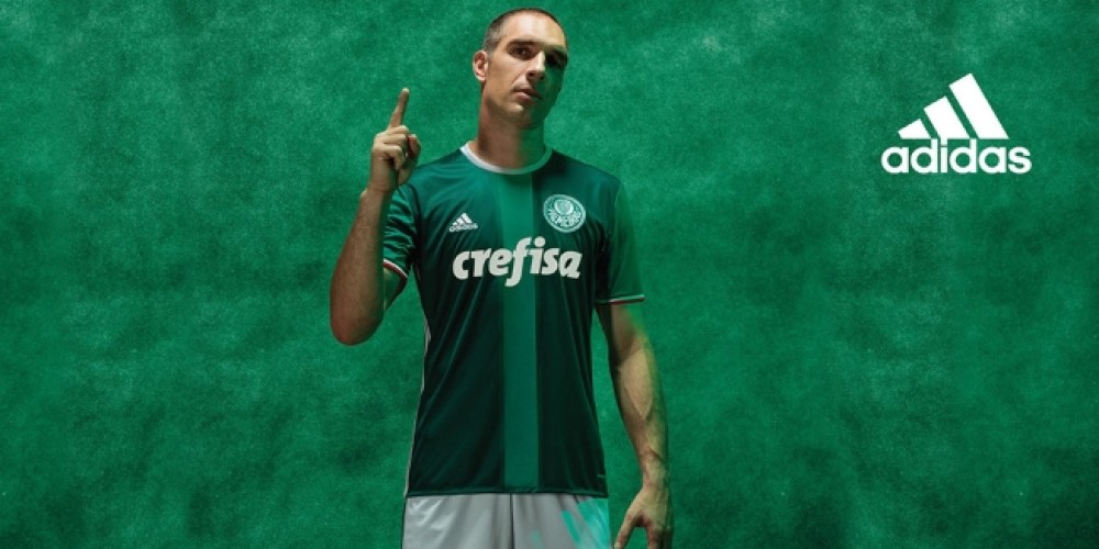 adidas present&oacute; la nueva camiseta de Palmeiras