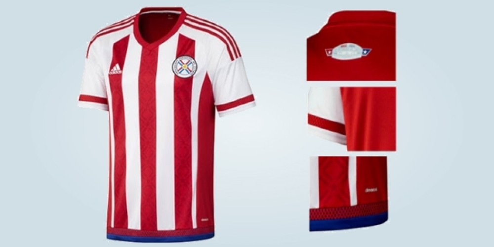 Paraguay presentó su camiseta oficial adidas para la Copa América