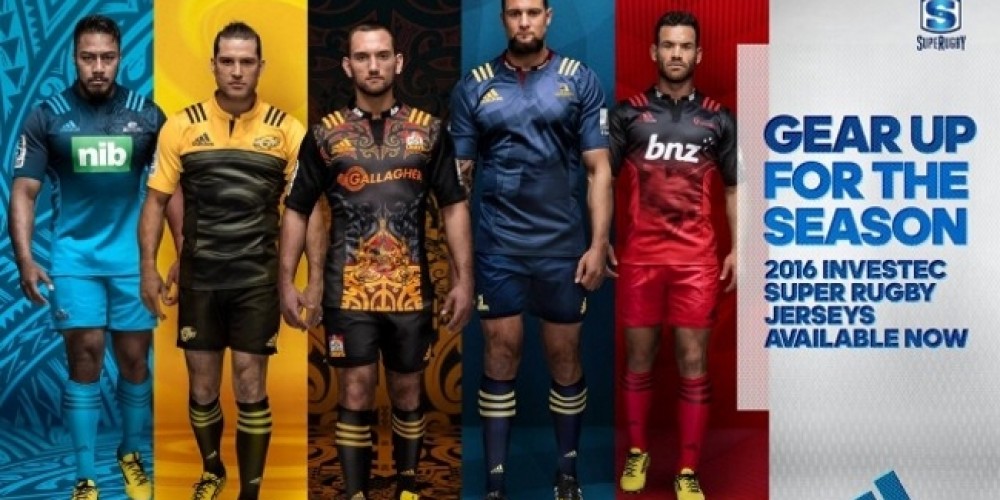 Nuevas camisetas de los equipos adidas para el Super Rugby