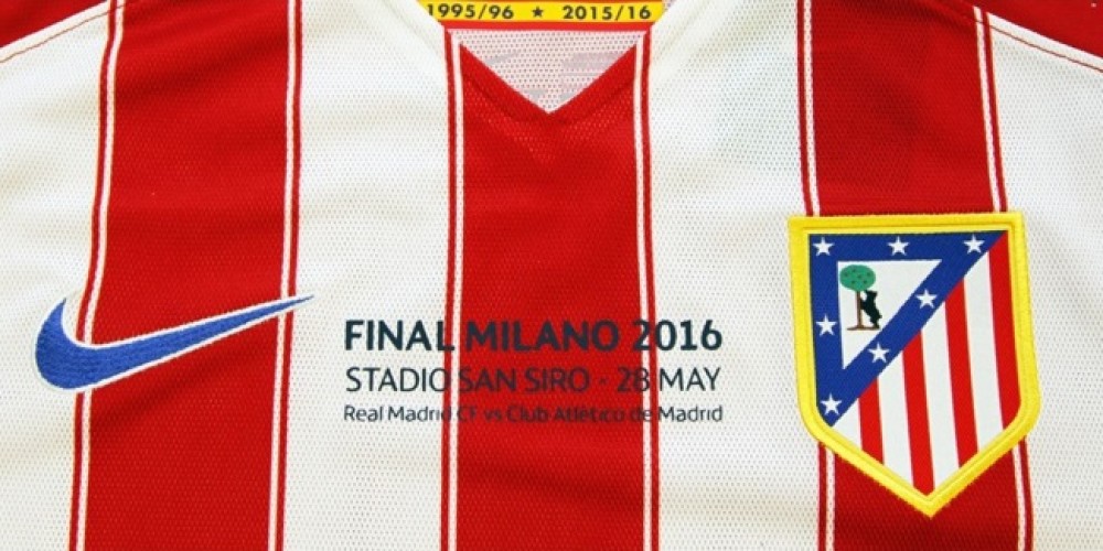 El Atl&eacute;tico Madrid present&oacute; su camiseta especial para la final de Champions