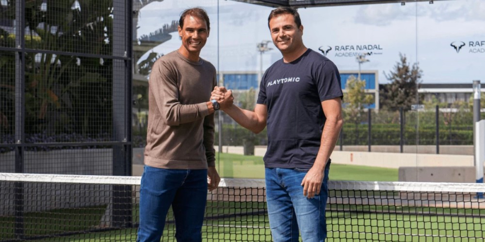 &iquest;En qu&eacute; consiste la nueva alianza entre Rafael Nadal y Playtomic?