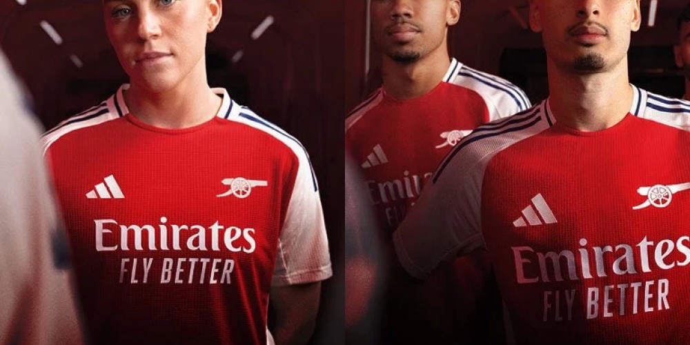 Con un detalle hist&oacute;rico, el Arsenal present&oacute; la camiseta para la temporada que viene