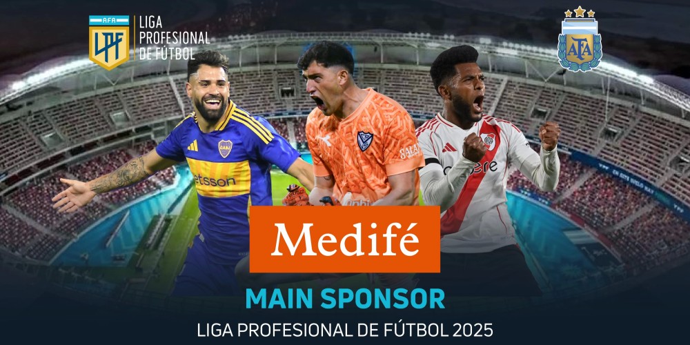 La Asociaci&oacute;n del F&uacute;tbol Argentino renov&oacute; su alianza con Medif&eacute; como Main Sponsor