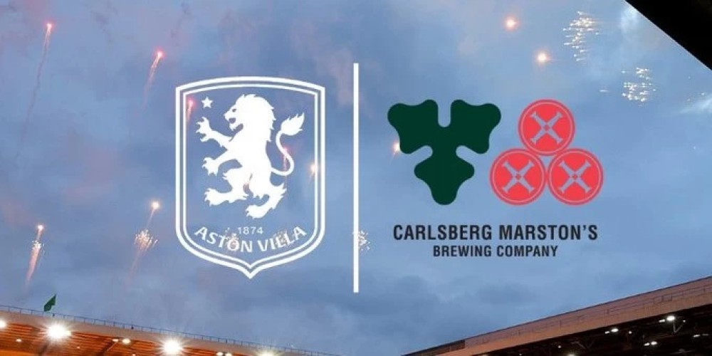 El Aston Villa firm&oacute; un acuerdo con Carlsberg como su cerveza oficial