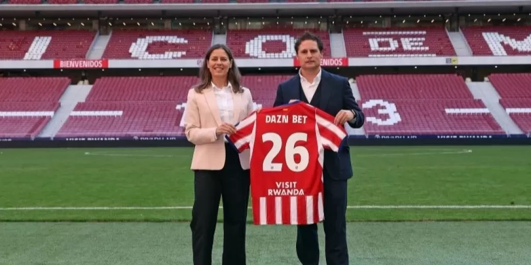 El Atlético de Madrid suma a DAZN Bet como nuevo patrocinador