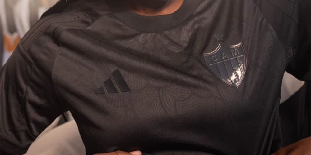 Atlético Mineiro y adidas presentaron una camiseta exclusiva All Black