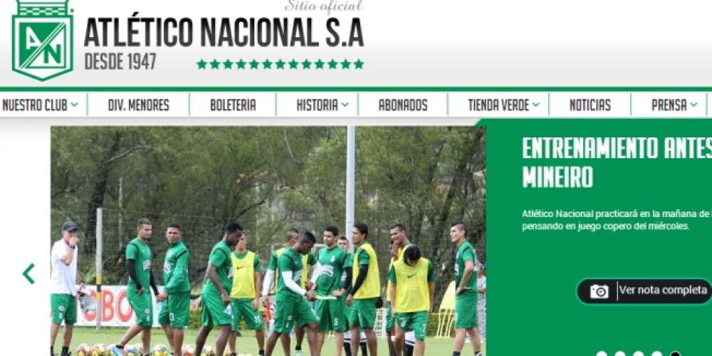 Atl&eacute;tico Nacional, cuna de &iacute;dolos y pasi&oacute;n popular