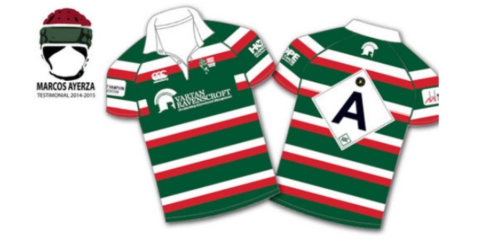 Leicester Tigers homenajear&aacute; a Ayerza contra Los Pumas con una camiseta especial