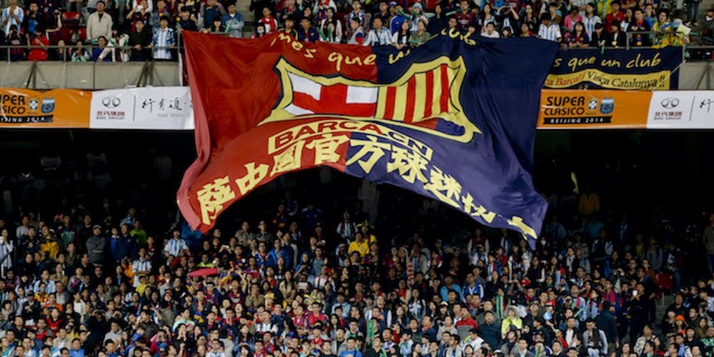 El Barcelona supera al Real Madrid como el m&aacute;s popular en las redes sociales chinas