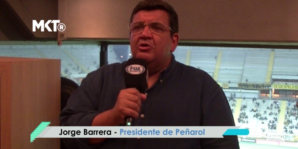 Jorge Barrera, Pe&ntilde;arol: &quot;Nos planteamos re internacionalizar la marca y ser protagonistas en la Libertadores&quot;