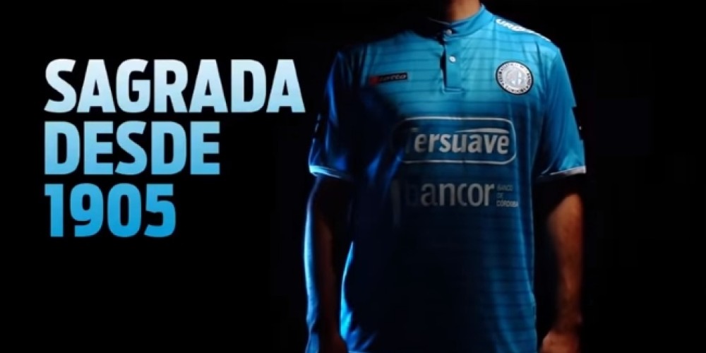 Lotto revel&oacute; la nueva camiseta 2016 de Belgrano de C&oacute;rdoba, &quot;Sagrada desde 1905&quot;