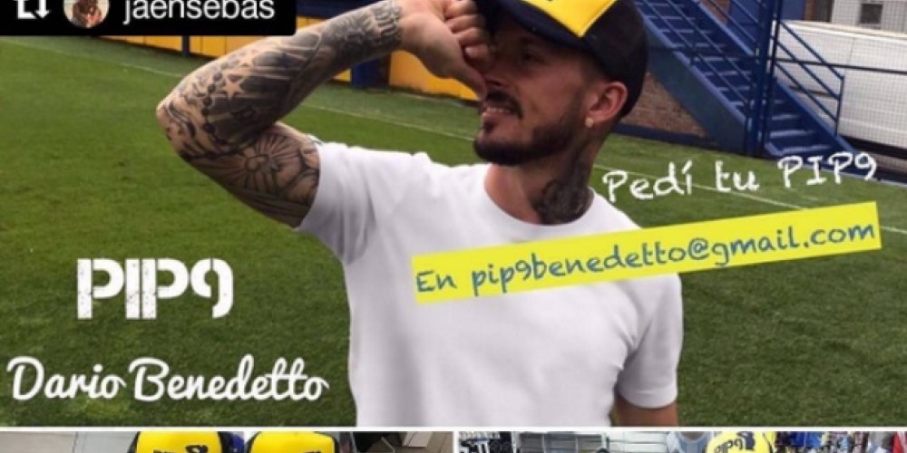 Benedetto present&oacute; su propia l&iacute;nea de indumentaria y accesorios