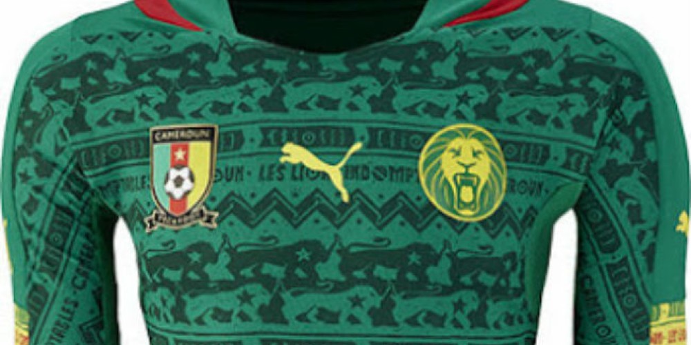 Puma presentó las camisetas “rupestres” de Camerún