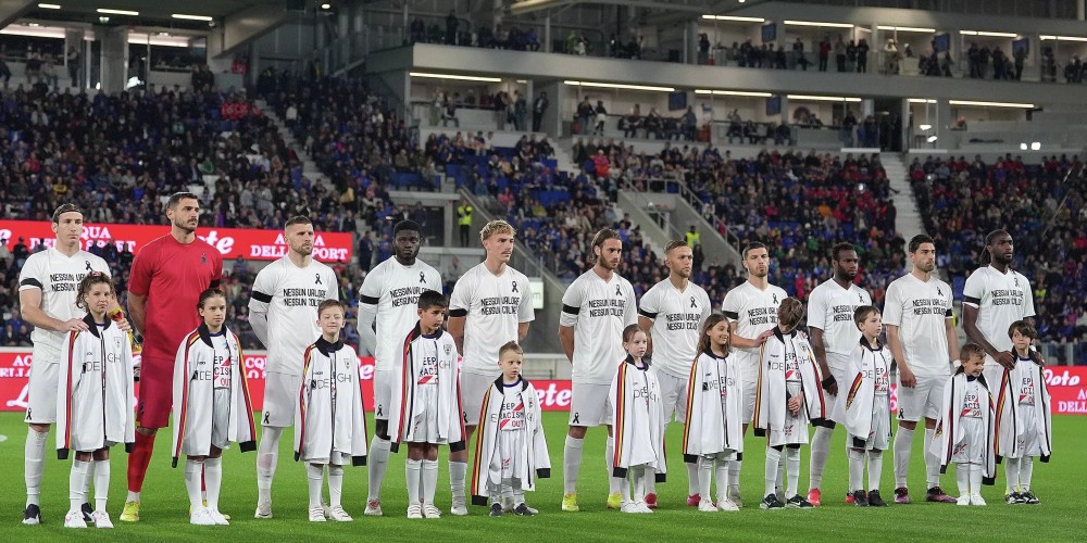 La camiseta especial con la que jugó el Lecce a modo de protesta contra la Serie A
