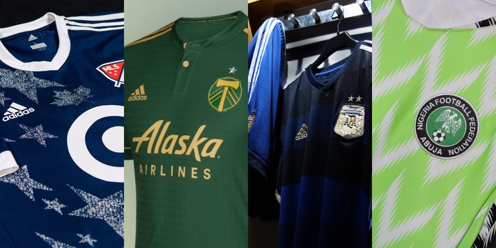 De Argentina a Nigeria pasando por el Barcelona; las diez mejores camisetas de la década