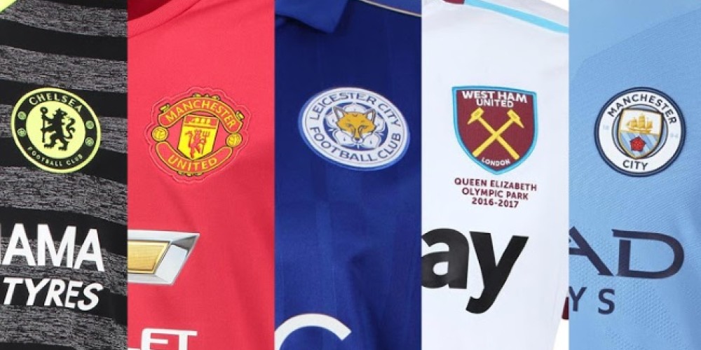 Todas las camisetas de la Premier League 2016/17