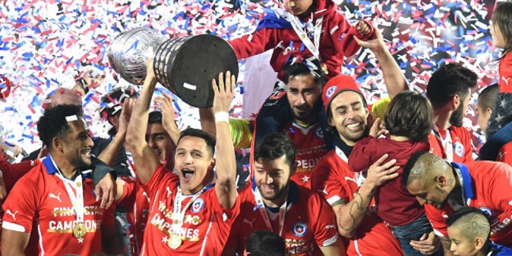 Un a&ntilde;o despu&eacute;s, Chile comenz&oacute; a pagarles a sus jugadores por ganar la Copa Am&eacute;rica