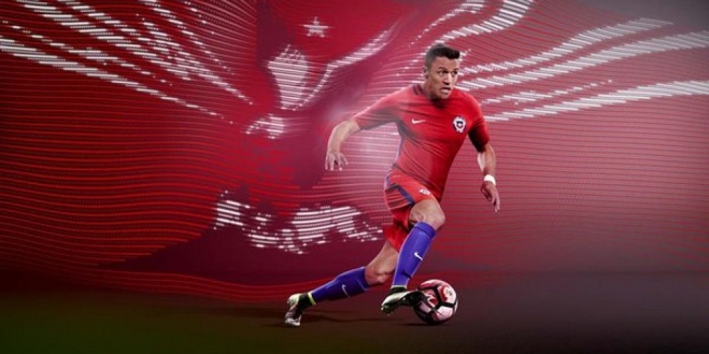 Chile tendr&aacute; camiseta y shorts rojos en su nueva indumentaria