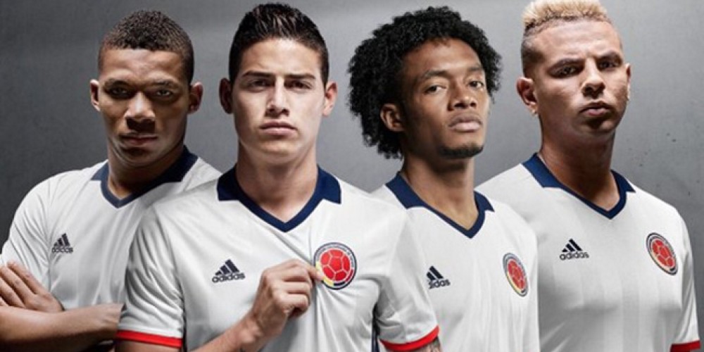 adidas present&oacute; la nueva camiseta blanca de Colombia para la Copa Am&eacute;rica Centenario