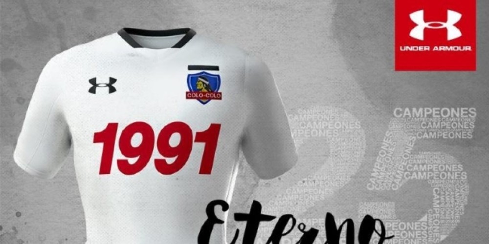 Colo-Colo junto a Under Armour lanza camiseta a 25 a&ntilde;os de su Copa Libertadores