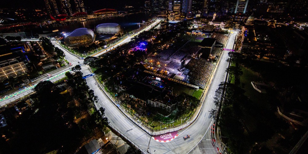 C&oacute;mo es el tremendo circuito de Singapur en el que correr&aacute; Colapinto este domingo