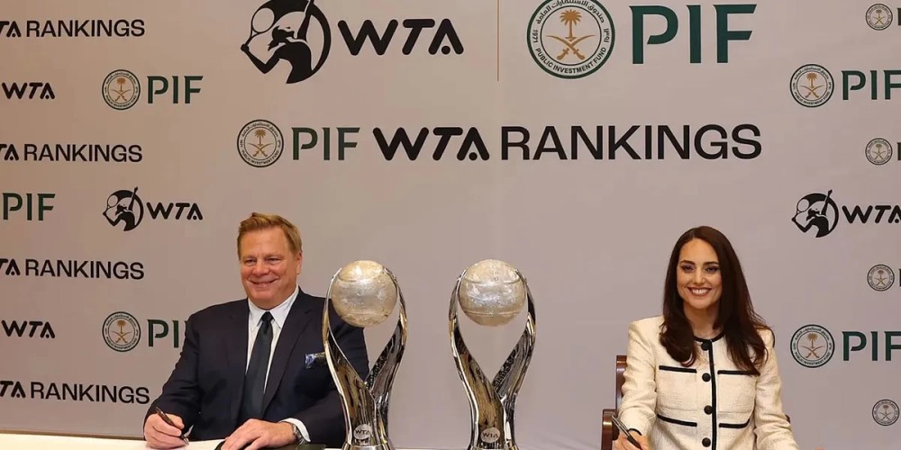 Confirmado: Arabia Saudita se asoci&oacute; con el tenis femenino
