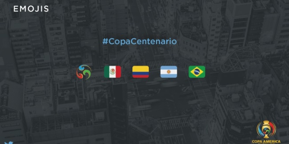 La Copa Am&eacute;rica en Twitter: &iquest;Cu&aacute;les ser&aacute;n los Emojis especiales?