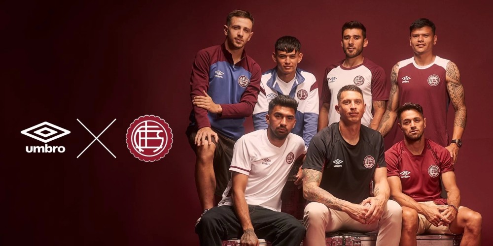 Tras dejar Errea, Lan&uacute;s present&oacute; su nueva alianza con Umbro