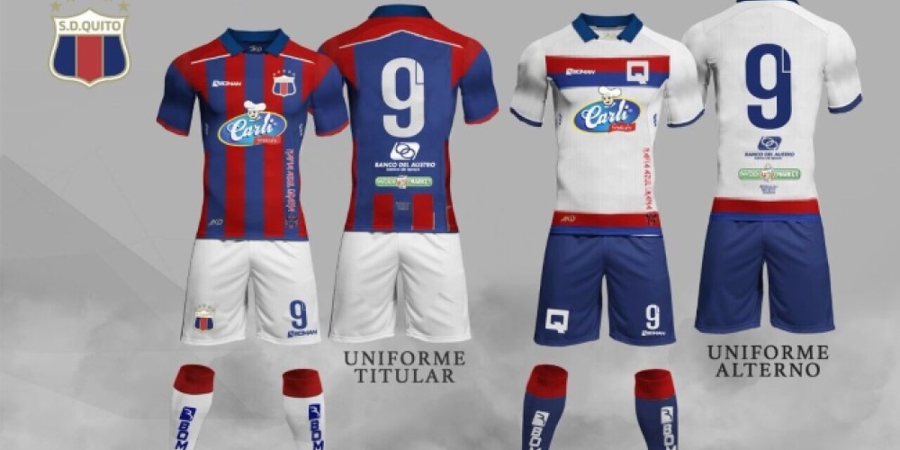 Deportivo Quito present&oacute; su camiseta para el 2017