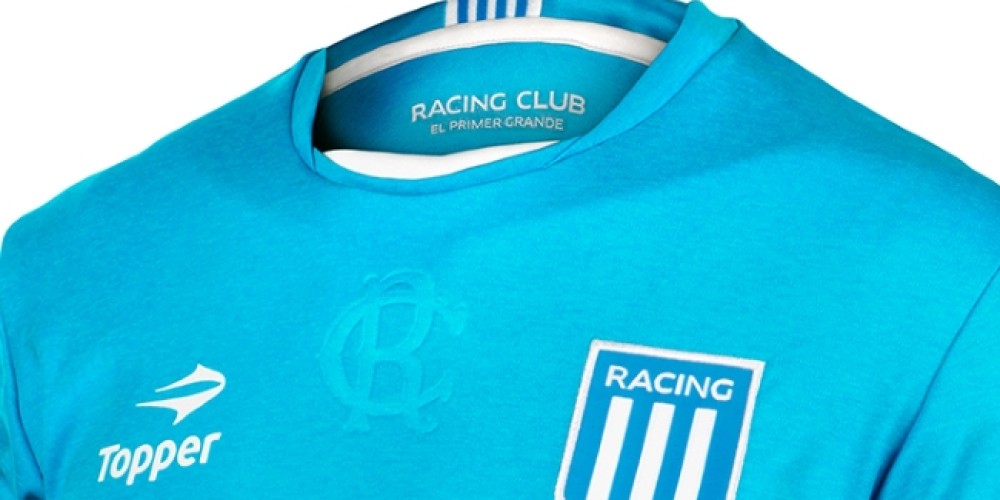 Topper present&oacute; la nueva camiseta edici&oacute;n limitada de Racing Club