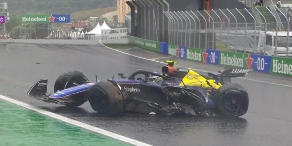 &iquest;Cu&aacute;nto le costar&aacute; a Williams reparar sus autos tras el accidentado GP de Brasil?