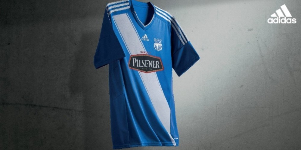 Emelec present&oacute; su nueva camiseta adidas para el 2016