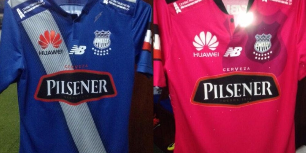 New Balance present&oacute; las nuevas camisetas de Emelec