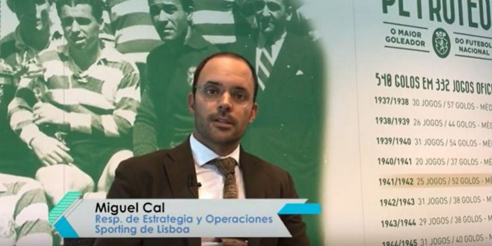Miguel Cal, Sporting de Portugal: &ldquo;Utilizamos nuestras divisiones juveniles para posicionarnos como club&rdquo;