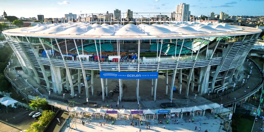 Estadio Arena Fonte Nova cambia de nombre por la prohibición de las casas de apuesta en Brasil