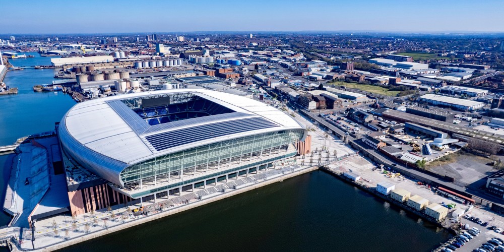 El nuevo estadio del Everton le reportará 70 millones de euros por temporada