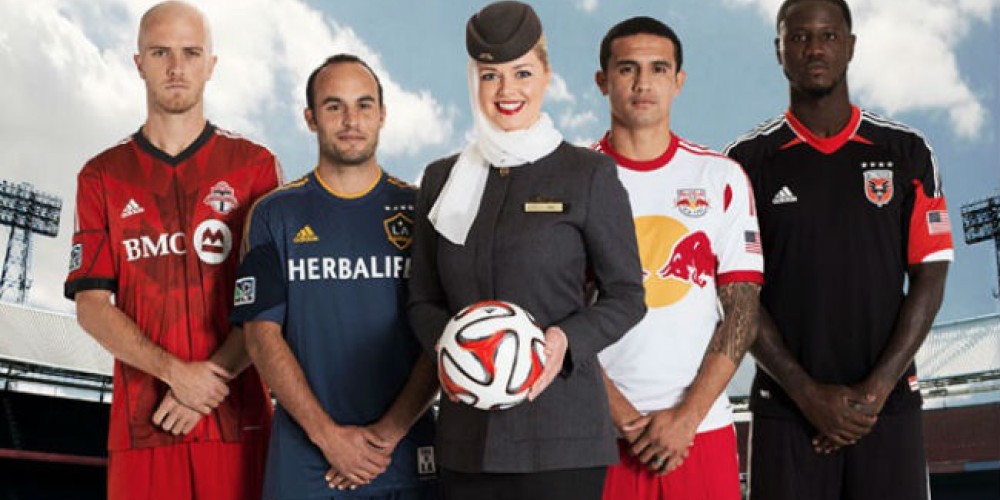 Etihad Airways se convierte en la aerol&iacute;nea oficial de la MLS 