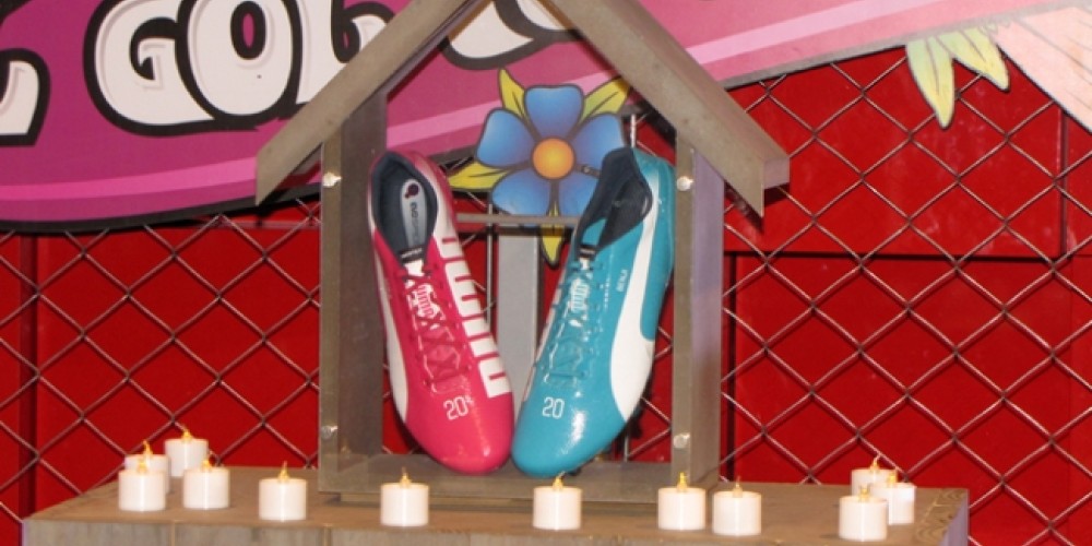 Puma realizó el evento #BotinesBenditos, con los botines del Kun Agüero