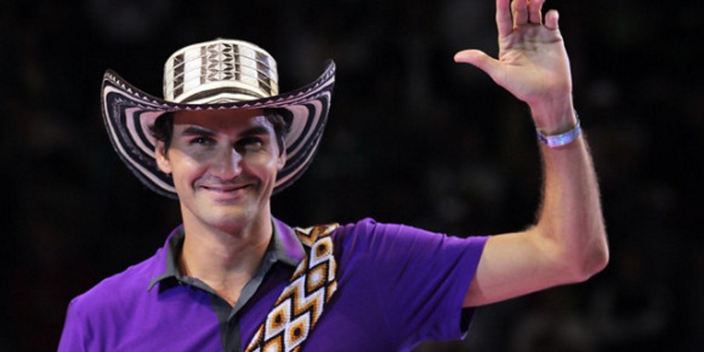 Federer tambi&eacute;n estar&aacute; en Colombia y cumplir&aacute; con una acci&oacute;n que nunca antes hab&iacute;a hecho